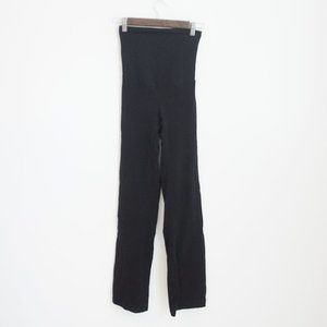 Black Flare Maternity Leggings Size Small
